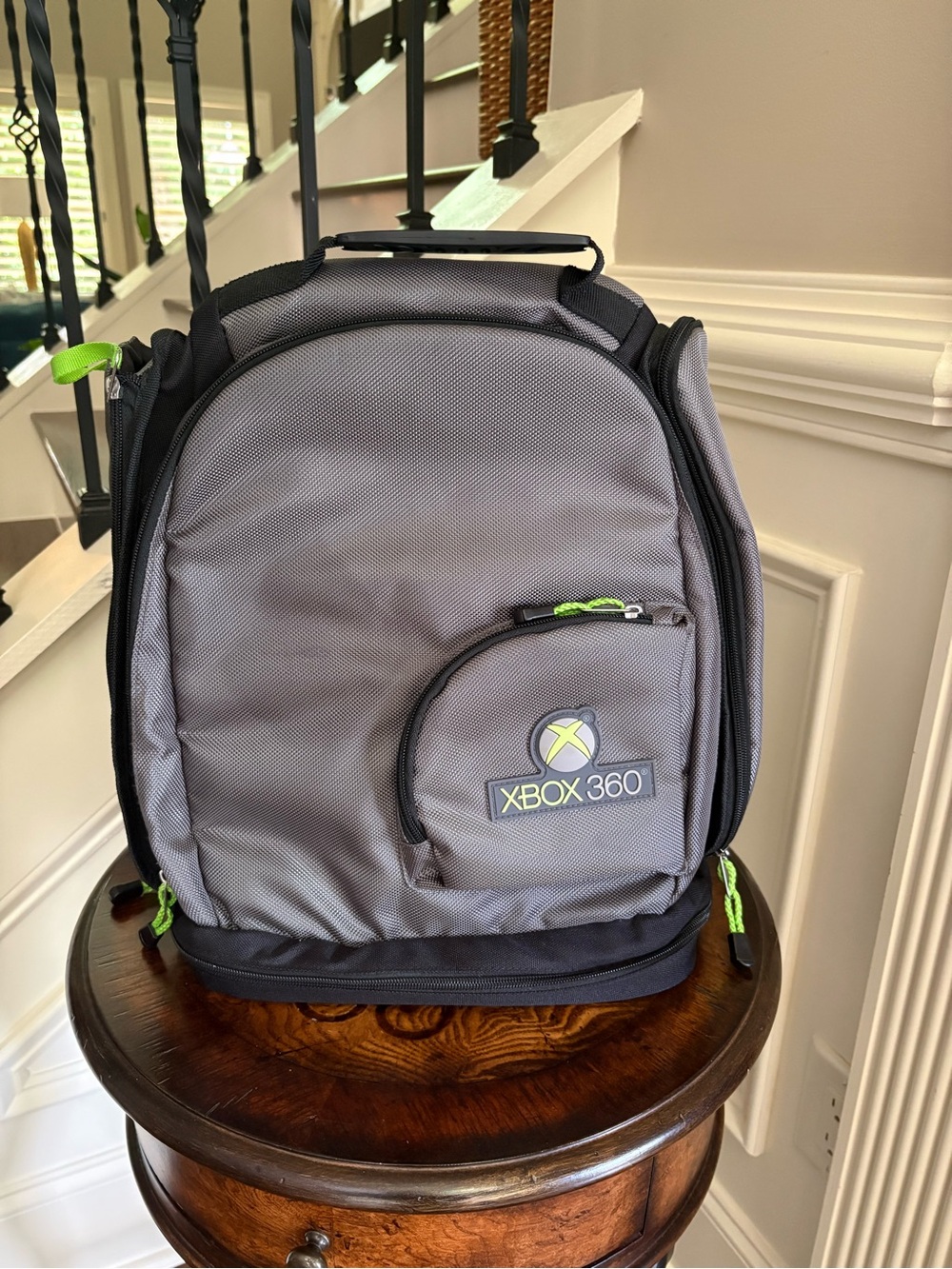 Like New XBOX 360 Gray and Black Gaming Backpack